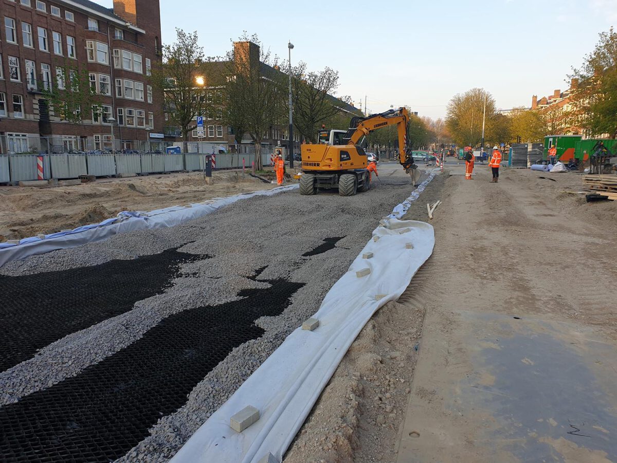 Amsterdam, trambaan Rivierenbuurt