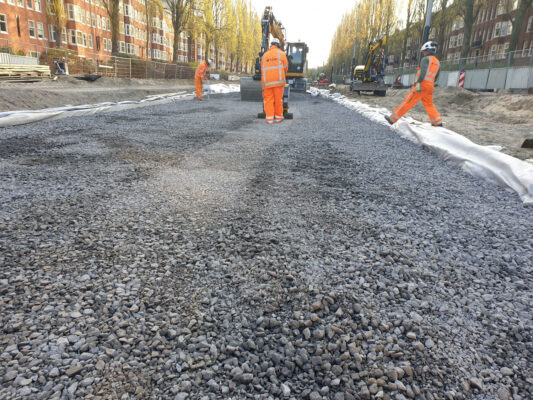 Amsterdam, trambaan Rivierenbuurt