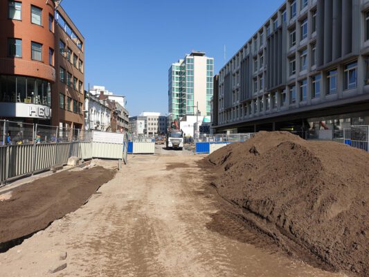 Eindhoven, reconstructie Vestdijk